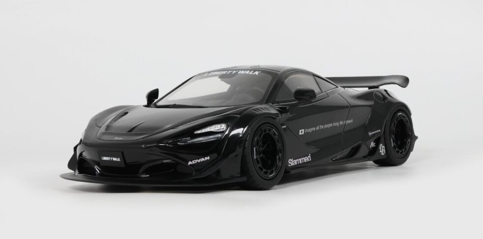 McLaren LB-Works 720S 2023 Black - 1:18